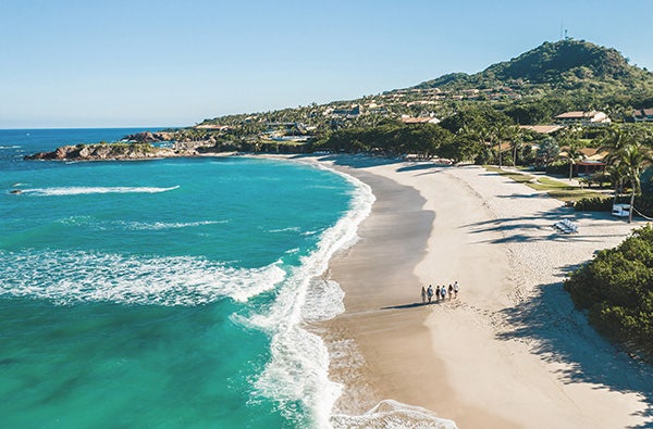 Image of an island beach