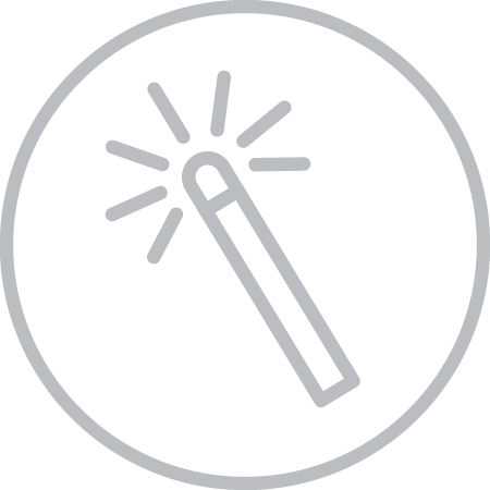 Wand to symbolize redemeption