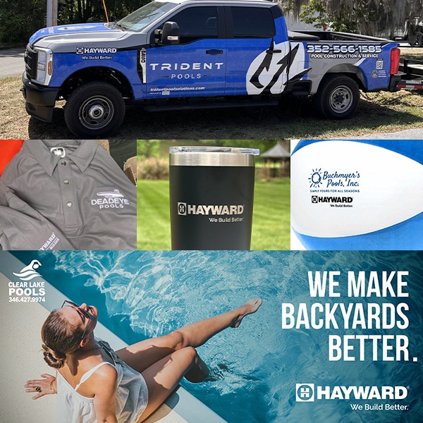 Collage of Hayward Co Op Partners material with Hayward displayed.
