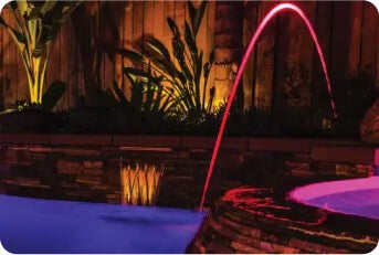 led laminar feature